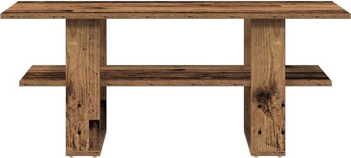 Actual product image VidaXL Coffee table in reclaimed wood look 102x55x42 cm wood-based material (102 x 55 x 42 cm)