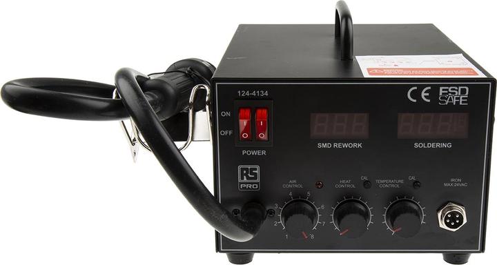 Actual product image Rs Pro 60W 2 in 1 Hot Air Rework Station,UK+EU
