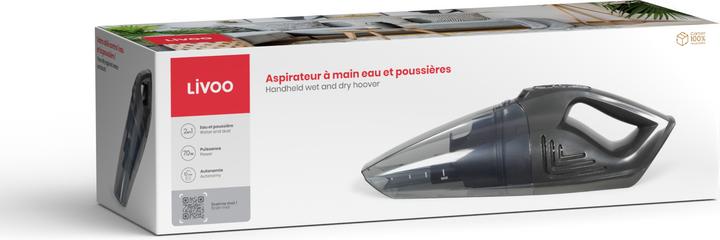 Actual product image Livoo Handheld wet and dry hoover