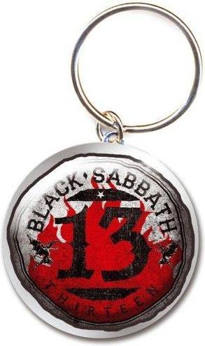 Immagine prodotto Black Sabbath Portachiavi con stampa fotografica 13 Flames