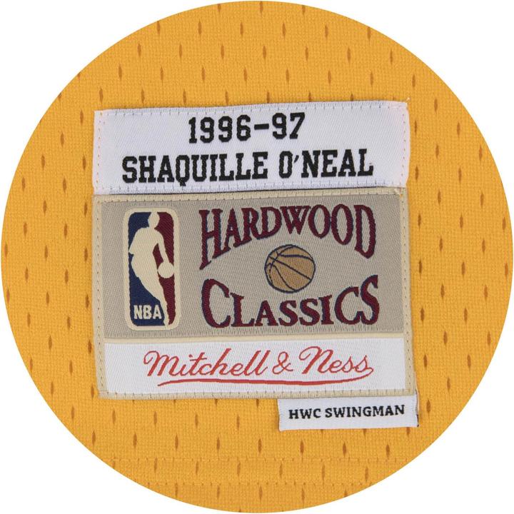 Produktbild Mitchell & Ness Shaquille O'neal Los Angeles Lakers 199697 Swingman Jersey (L)