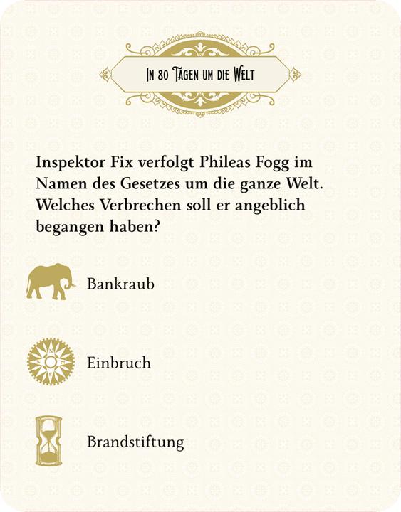 Produktbild In 40 Fragen um die Welt - Das Quiz (Deutsch)