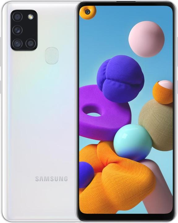 Produktbild Samsung Galaxy A21s DE (32 GB, White, 6.50", Dual SIM, 48 Mpx, 4G)