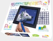 Image du produit Pixelhobby Boîte cadeau de 37 carrés de pixels - Loup