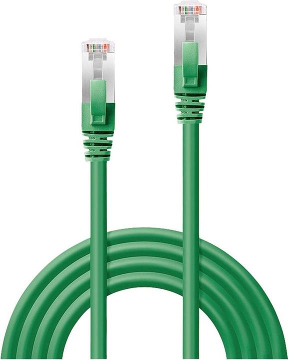 Actual product image Lindy 15m Cat.6A S/FTP LSZH network cable green (S/FTP, CAT6a, 15 m)
