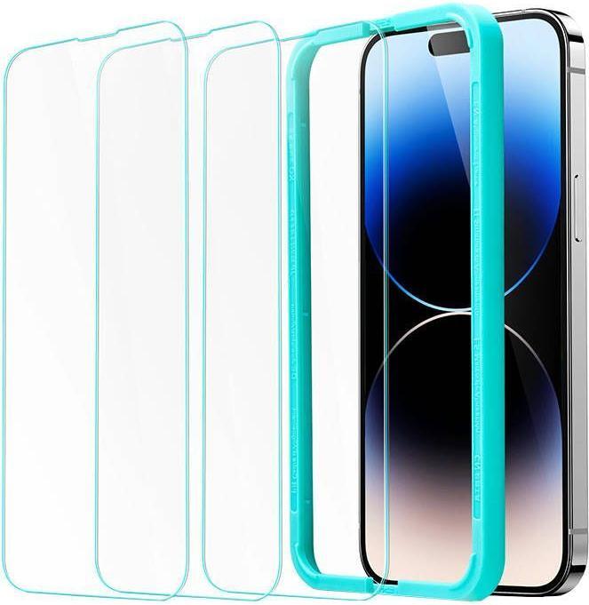 Immagine prodotto ESR Schermo In Vetro Temperato Iphone 14 Pro Trasparente (1 Pezzo/i, Apple iPhone 14 Pro)