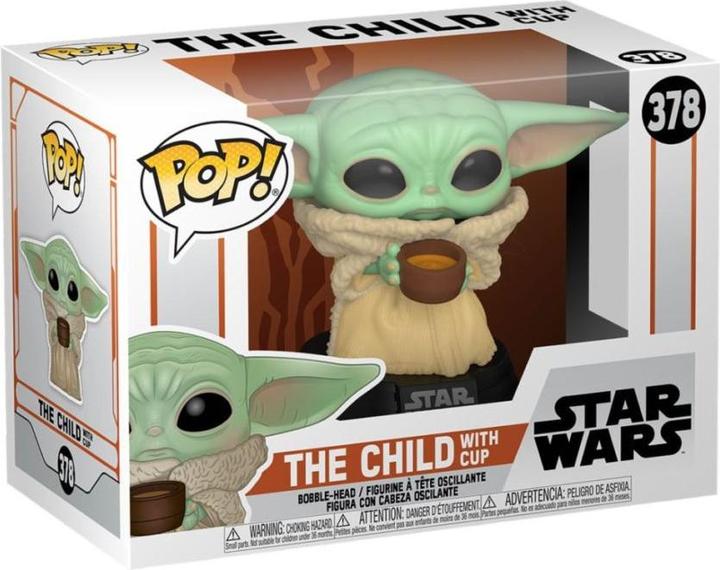 Image du produit Funko POP! - Star Wars - The Mandalorian: The Child with Cup