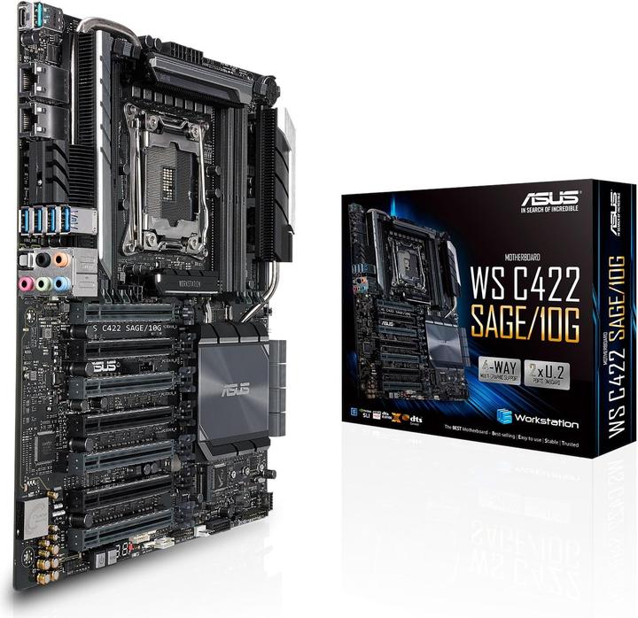 Produktbild ASUS WS C422 SAGE (LGA 2066, Intel C422, SSI CEB)