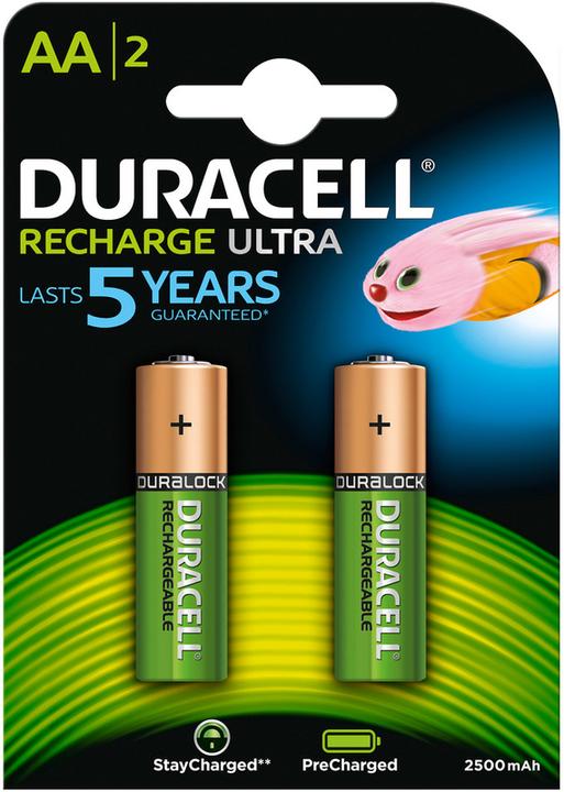 Productafbeelding Duracell Recharge Ultra (2 Pcs., AA, 2500 mAh)