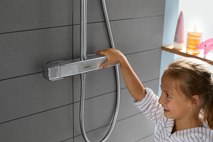 Actual product image hansgrohe Showerpipe CROMA E 280 1jet