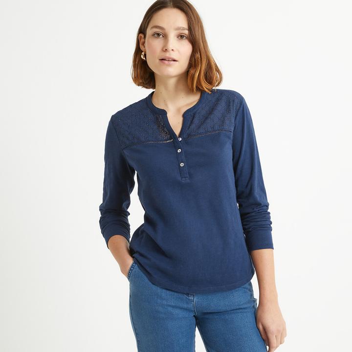Immagine prodotto Anne Weyburn Camicia con scollo henley (50)