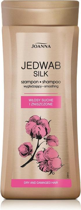 Immagine prodotto Joanna Shampoo lisciante alla seta Shampoo lisciante alla seta per capelli secchi e danneggiati 200G (Shampoo liquido)