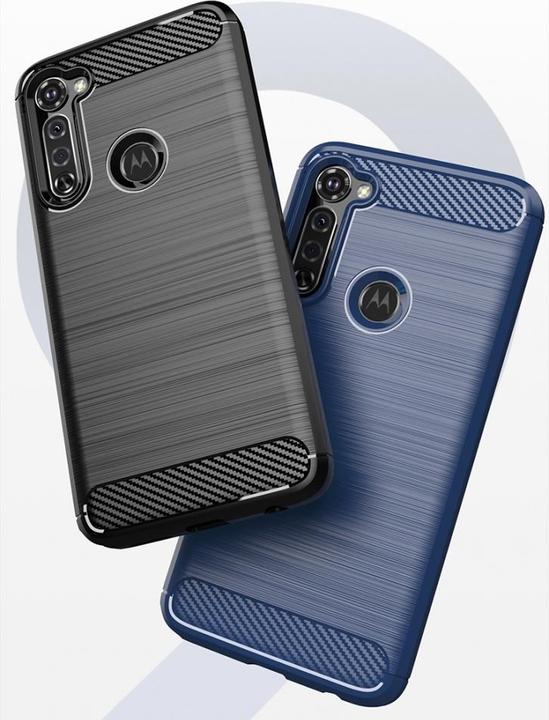 Actual product image Screenguard Motorola Moto G Pro Cover Carbon Brushed Soft TPU (Motorola Moto G Pro)