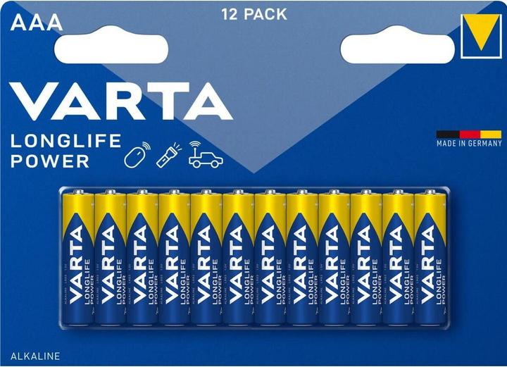 Produktbild Varta Longlife Power (12 Stk., AAA, 1260 mAh)