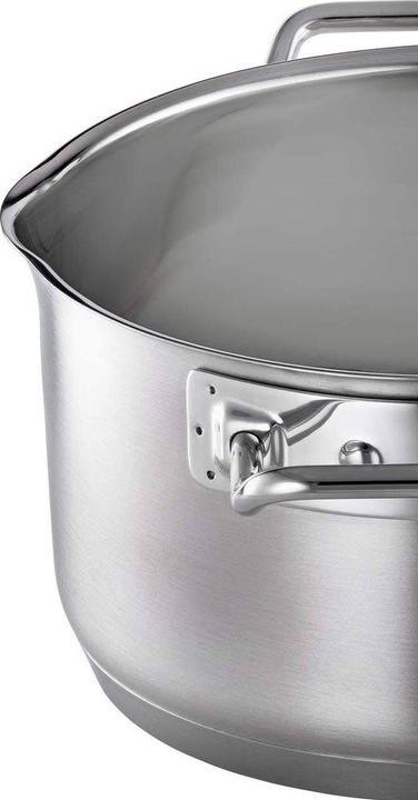 Actual product image Rösle EXPERTISO 4-piece steel grey saucepan set (24 cm, Pan set + pot set)