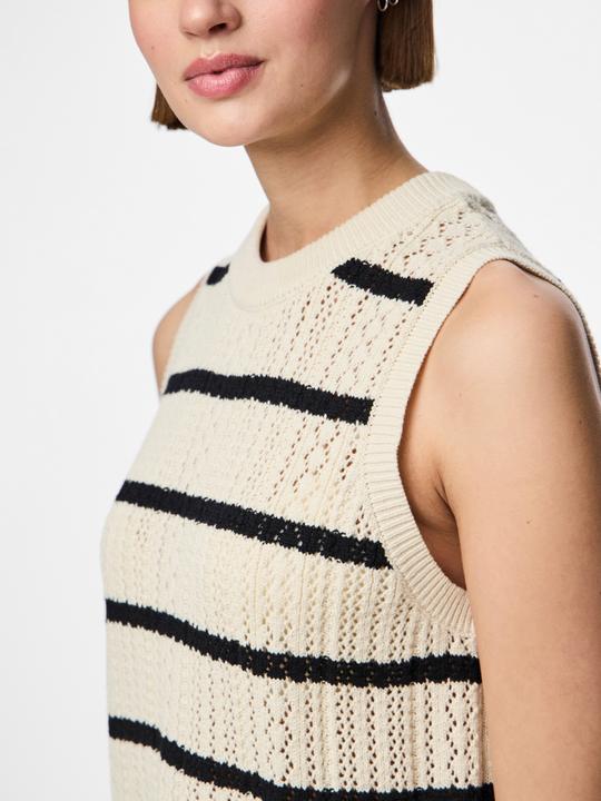 Actual product image Pieces Pcnuka Sl O-Neck Knit Noos Bc (XL)