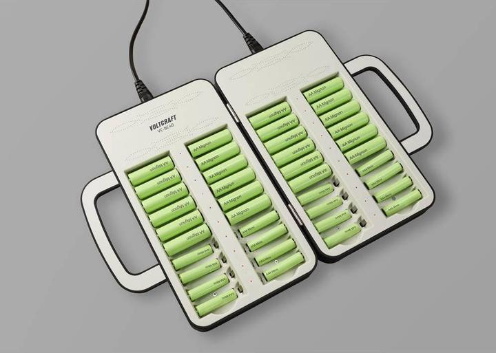 Voltcraft Round cell charger NiMH Mignon (AA), Micro (AAA) (1 pcs., AAA, AA, Chargers without battery)