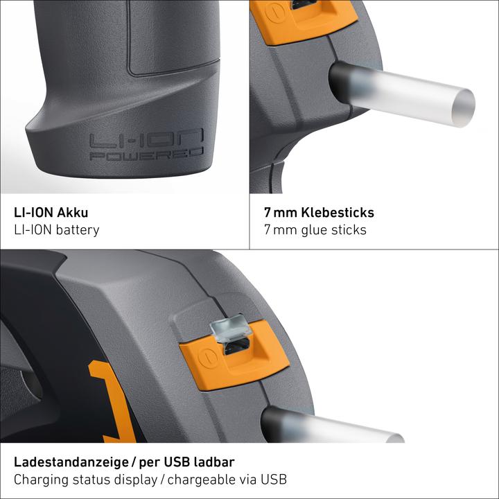 Actual product image Steinel Mobileglue 1007
