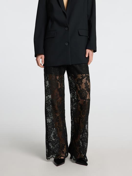 Actual product image Selected Femme Straight Fit Spitzen Hose (40)