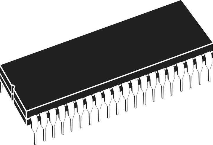 Actual product image Atmel Microcontroller ATmega644-20PU (Microcontroller)