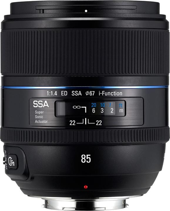 Produktbild Samsung EX-T85NB, 85mm, f/1.4, i-Funktion, NX (Samsung NX)