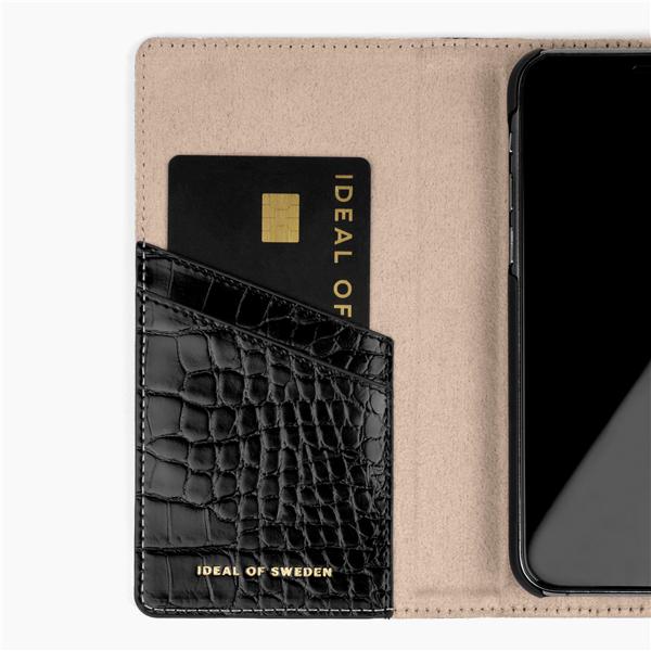 Image du produit iDeal Of Sweden Couverture de livre Jet Black Croco (Apple iPhone 6s, Apple iPhone 8, Apple iPhone 7, Apple iPhone 6, Apple iPhone SE (2ème génération))