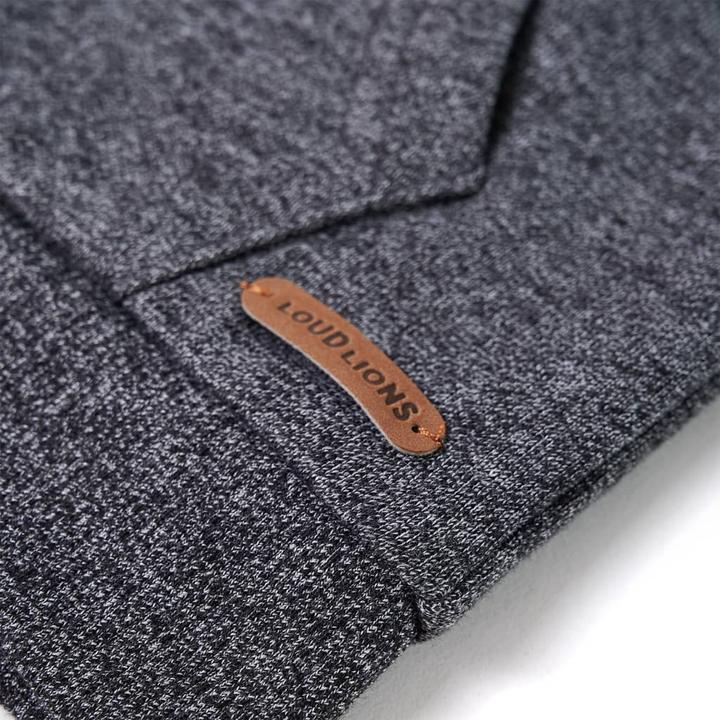 Actual product image VidaXL Children's hoodie with zip Grey melange (116)