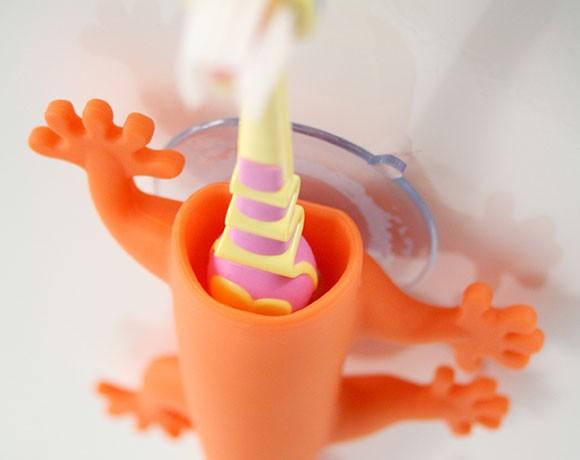 Actual product image j-me Larry toothbrush holder