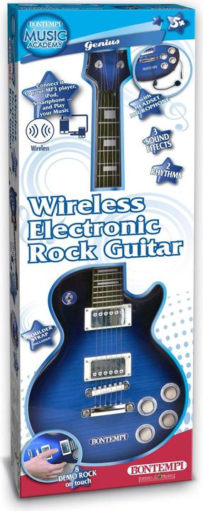 Actual product image Bontempi Wireless Electric Guitar Gibson (German, French, Italian, English)