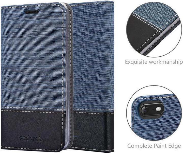 Image du produit Cadorabo Couverture look jeans Book (Wiko Tommy 3)