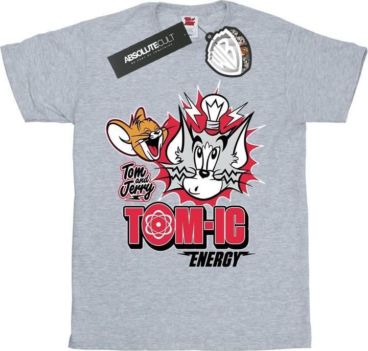 Actual product image Tom & Jerry Boys Tomic Energy T-Shirt (116)