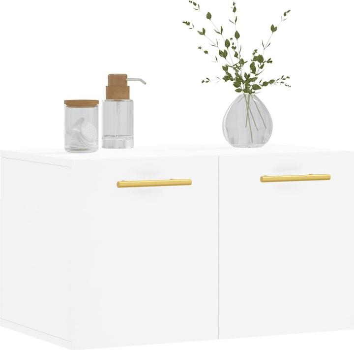 Actual product image VidaXL Wandschrank Weiss 60x36,5x35 cm Holzwerkstoff, Farbe (60 x 36.5 x 35 cm)