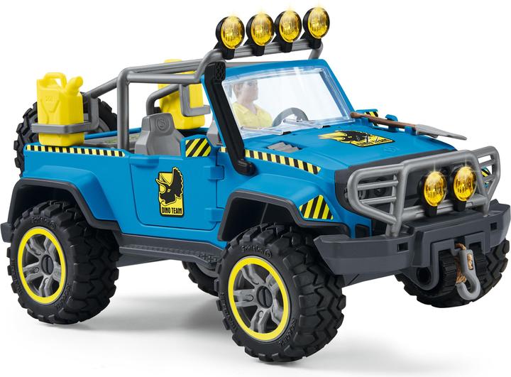 Actual product image Schleich Off-road vehicle with Dino outpost