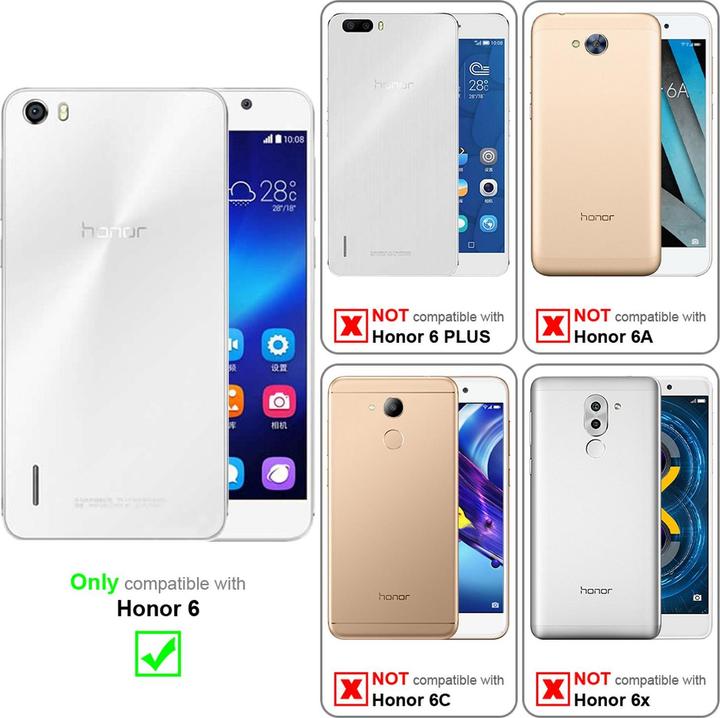 Produktbild Cadorabo Book Jeans Optik Cover (Honor 6)