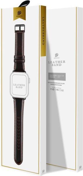 Produktbild Dux Ducis Business Series Echtleder Ersatz Armband (44 mm, 45 mm, 42 mm, Echtleder, Apple Watch Series 7, Apple Watch Series 8, Apple Watch Series 9, Apple Watch SE, Apple Watch Series 1, Apple Watch Series 2, Apple Watch Series 3, Apple Watch Series 4, Apple Watch Series 5, Apple Watch Series 6)