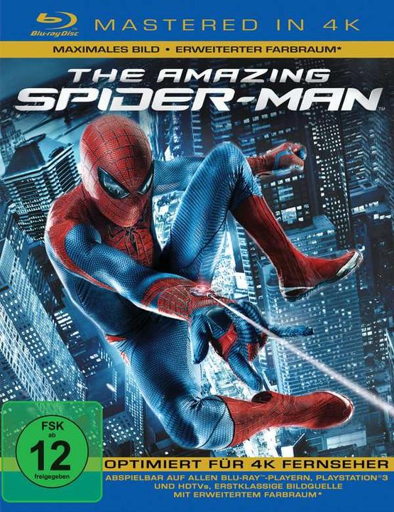 Produktbild The Amazing Spider-Man Remastered (Blu-ray, 2012, Deutsch)
