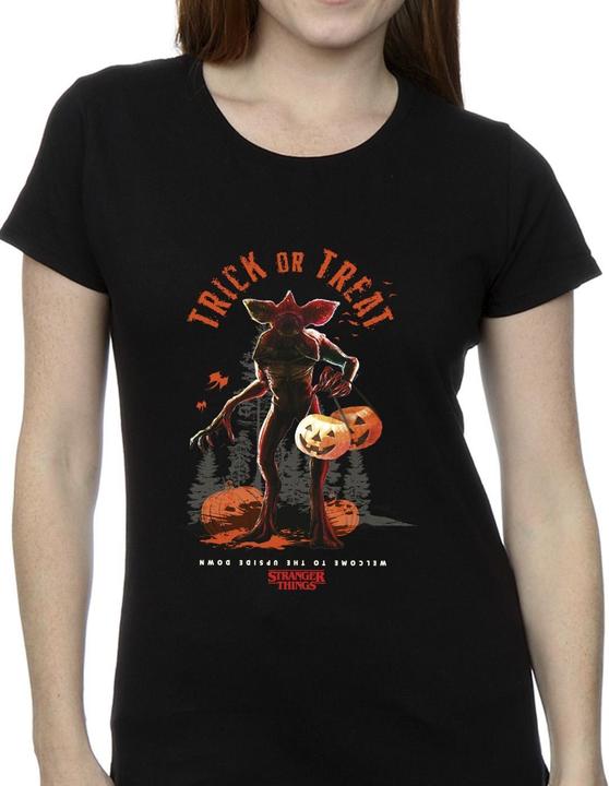 Immagine prodotto Netflix Stranger Things Trick Or Treat Demagorgon Maglietta Donna (XL)