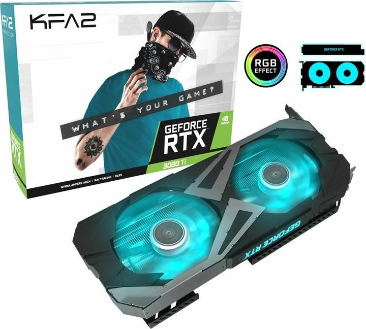 Immagine prodotto KFA2 GeForce RTX 3060 Ti EX LHR (8 GB)