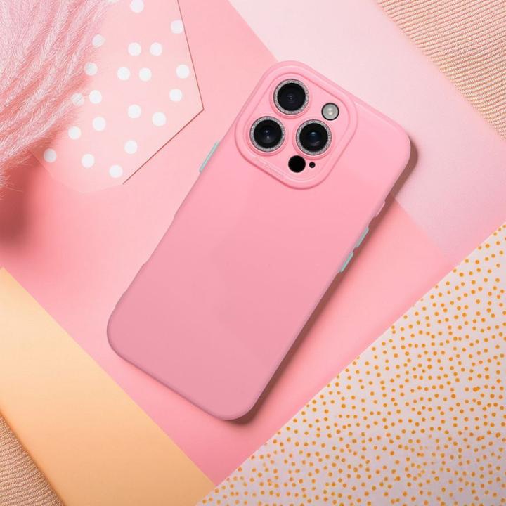 Immagine prodotto OEM Back panel cover Case PASTEL SHINE for IPHONE 15 Pro pink (Sudario, iPhone 15 Pro)