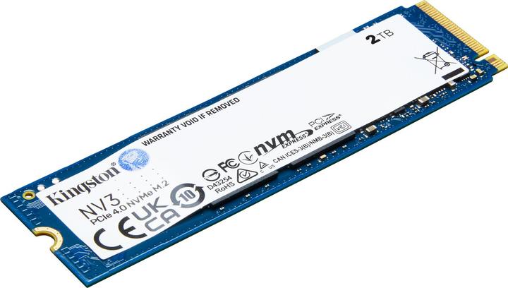 Actual product image Kingston NV3 (2000 GB, M.2 2280)