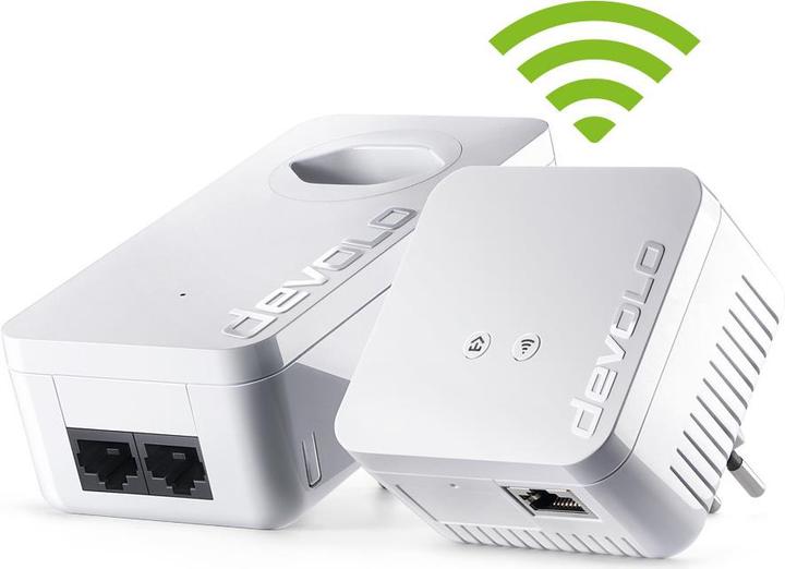 Actual product image Devolo dLAN 550 WiFi Starter Kit (500 Mbit/s)