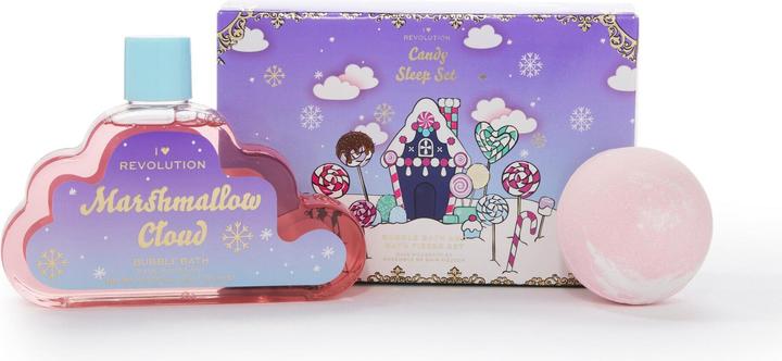 I Heart Revolution Badeset - Candy Sleep Set - Bubble Bath & Bath Fizzer Set (Körperpflegeset)