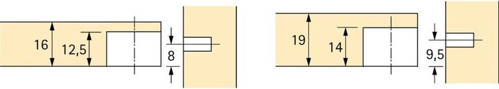 Produktbild Hettich Exzenter-Verbindungsbeschlag VB 35 (Verbindungsbeschlag, 1 Stk.)