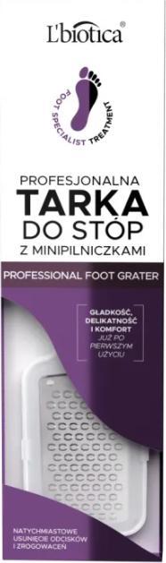 Produktbild L´Biotica L'Biotica Express Pedicure Foot Grater With Mini Files 1Pc. (Hornhautentferner, 6 ml)