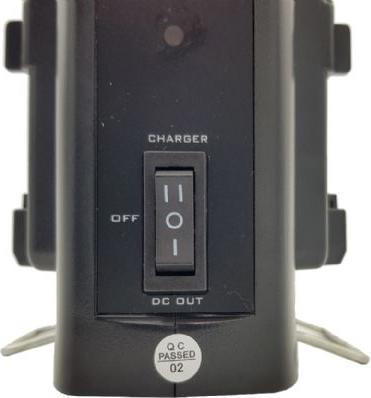 Actual product image Rolux Double battery charger RL-2KS for V-Mount battery (1 pcs., Battery + charger)