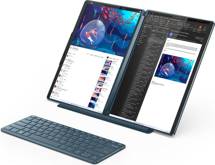 Produktbild Lenovo Yoga Book 9 (13.30", Intel Core i7-1355U, 16 GB, 1000 GB, CH)