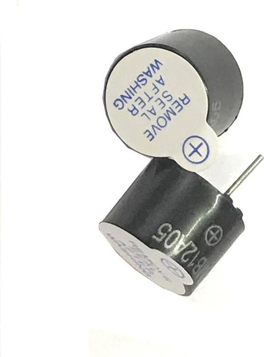 Actual product image OEM Buzzer 12mm 10mm height 5V