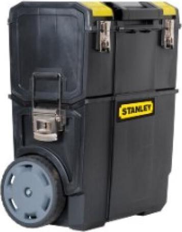Actual product image Stanley Mobile Workcenter with removable toolbox without organizer