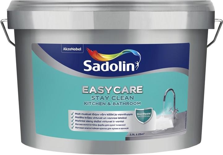 Actual product image Sadolin Paint Easycare Kitchen Bathroom Bc 2.33l (2330 ml)