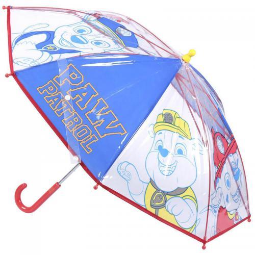 Produktbild Paw Patrol Regenschirm Poe manuell, 42 cm, blau